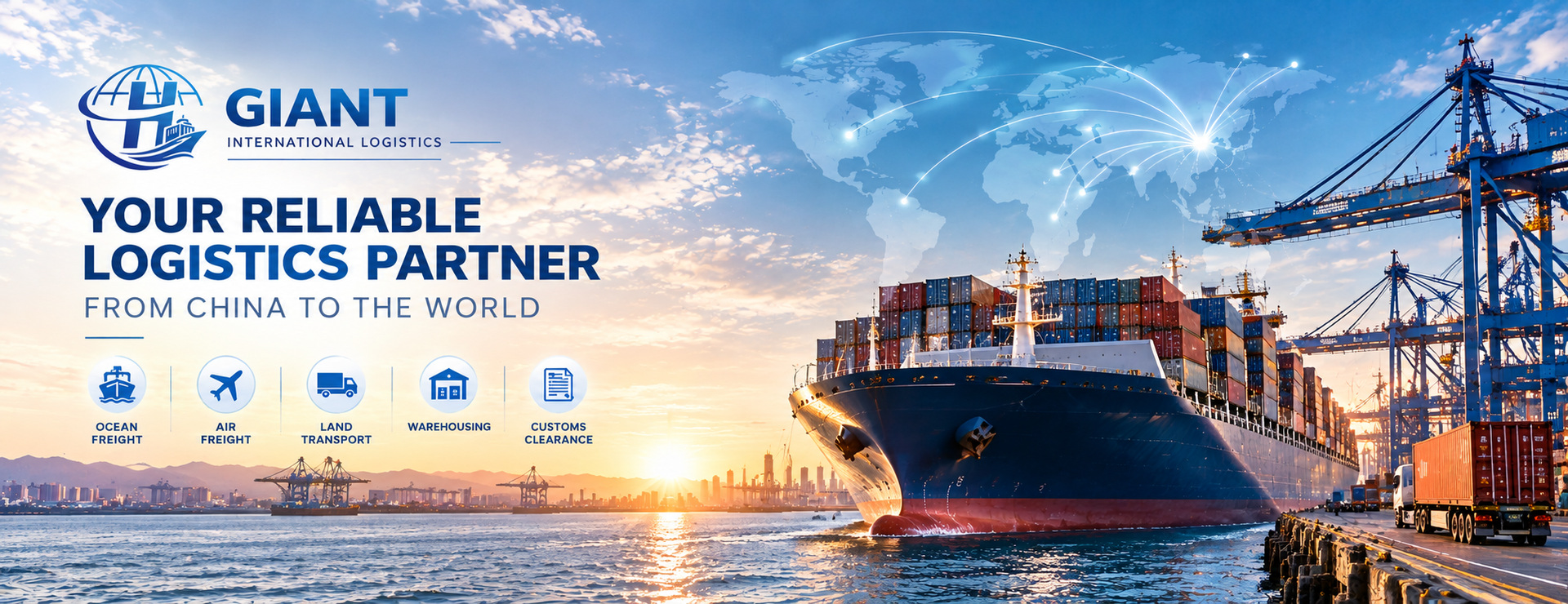 Freight Forwarder in China | Giant International Logistics Giant International Logistics freight forwarding services from China featuring container shipping, ocean freight and global transportation.
